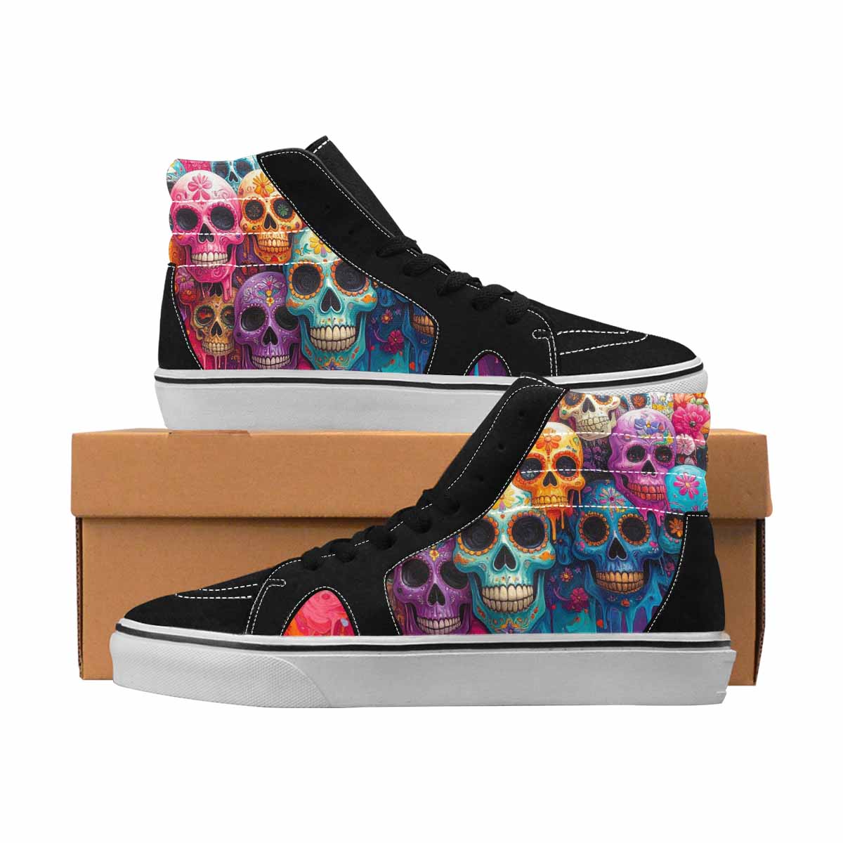 MEN'S Sugar Skull Pattern Skulls 5 Ferion