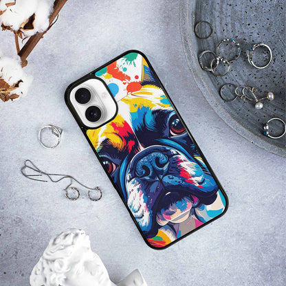 iPhone 16 Plus Case — French Bulldog Pop Art Pattern, Unique Phone Case Design