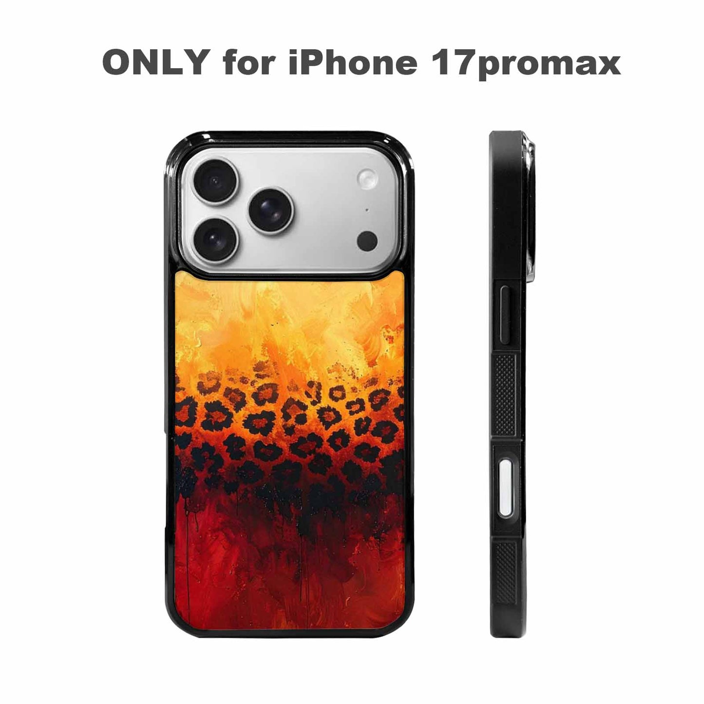 iPhone 17 Pro Max Case — Seamless Repeating Pattern Of Animal Print, Customized Protective Case