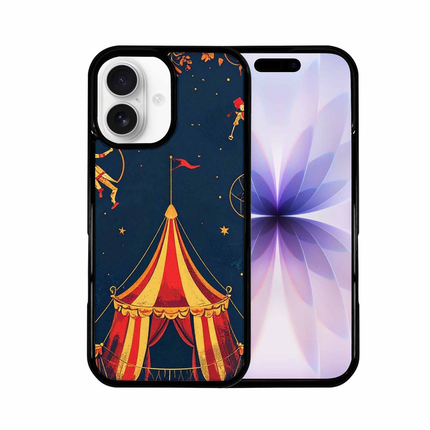 iPhone 17 Case — Vintage Circus Art Pattern Retro Vintage, Custom Phone Case