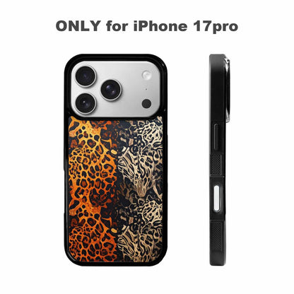 iPhone 17 Pro Case — Small Animal Print Pattern Randomly Animal, Custom Designed Case Cover