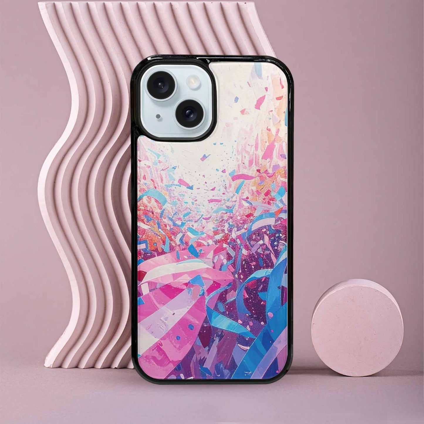 iPhone 15 Case — Transgender Pride Flag Trans Pride Flag, Custom Print Case Cover