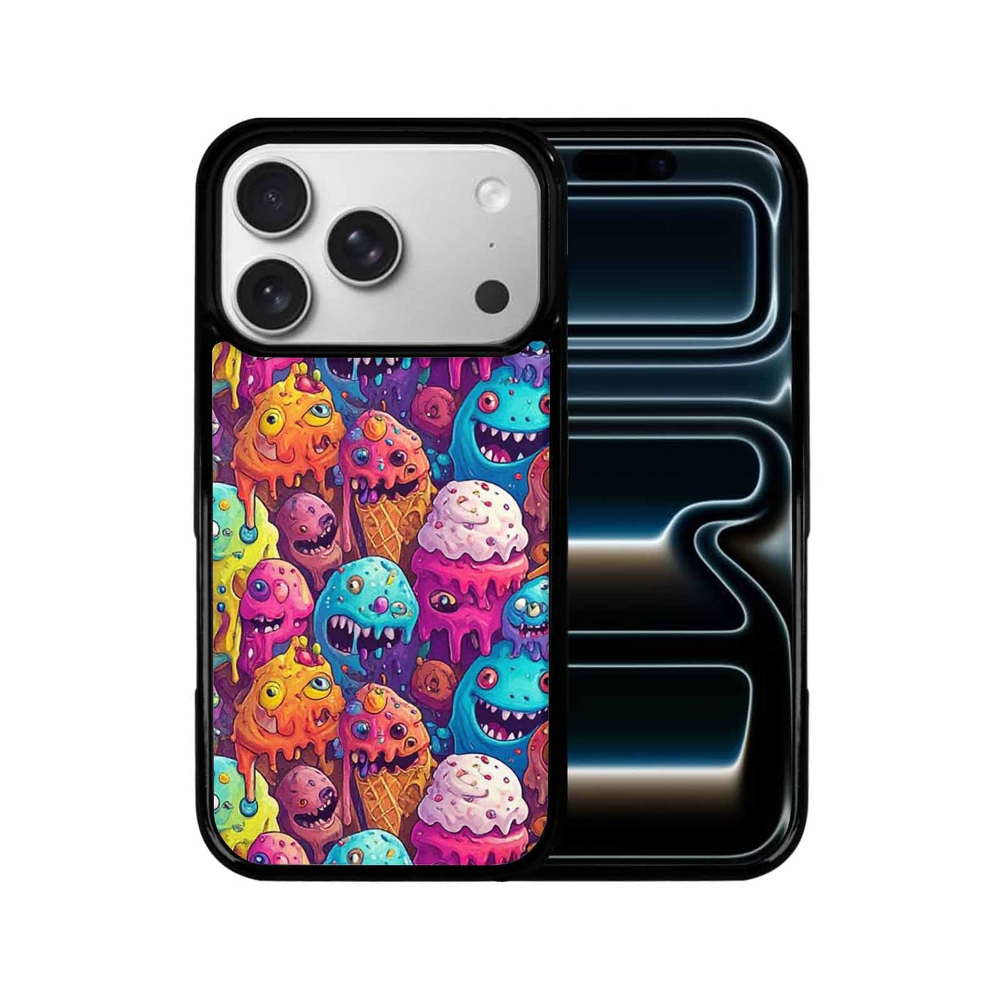 iPhone 17 Pro Case — Melting Ice Cream Monster Charac Original, Custom Designed Case Cover