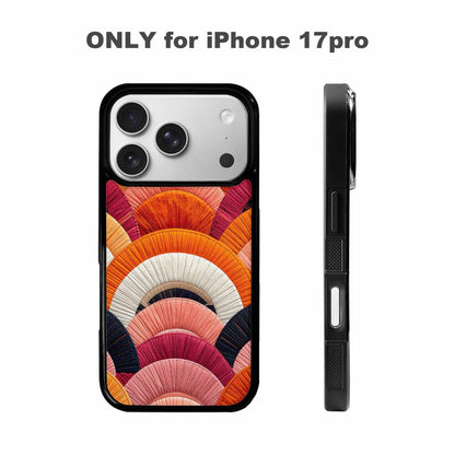 iPhone 17 Pro Case — Vivid Camo Lesbian Pride Camo, Custom Printed Phone Case