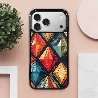iPhone 17 Pro Max Case — Vintage Summer Diamond Retro Vintage, Custom Designed Case Cover