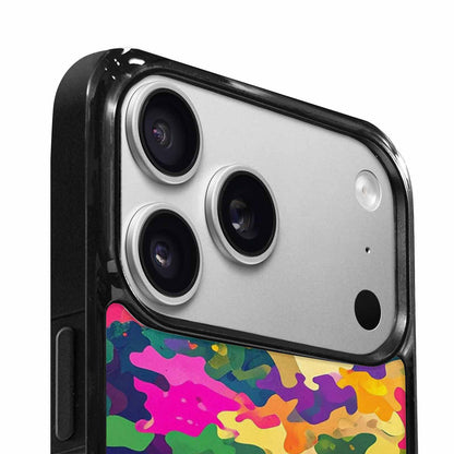 iPhone 17 Pro Case — Small Military Camouflage Blotch Pattern Camo, Custom Designed Case Cover