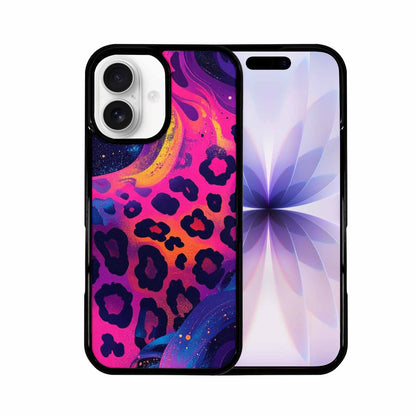 iPhone 17 Case — Leopard Print Galaxy Seamless Animal Print, Custom Phone Case