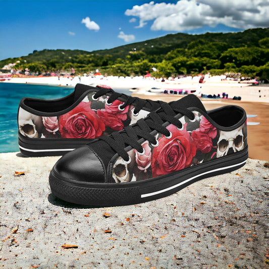 Jellyfish Navy Indigo Custom MEN Bold Art - Freaky Shoes | Custom Art Sneakers