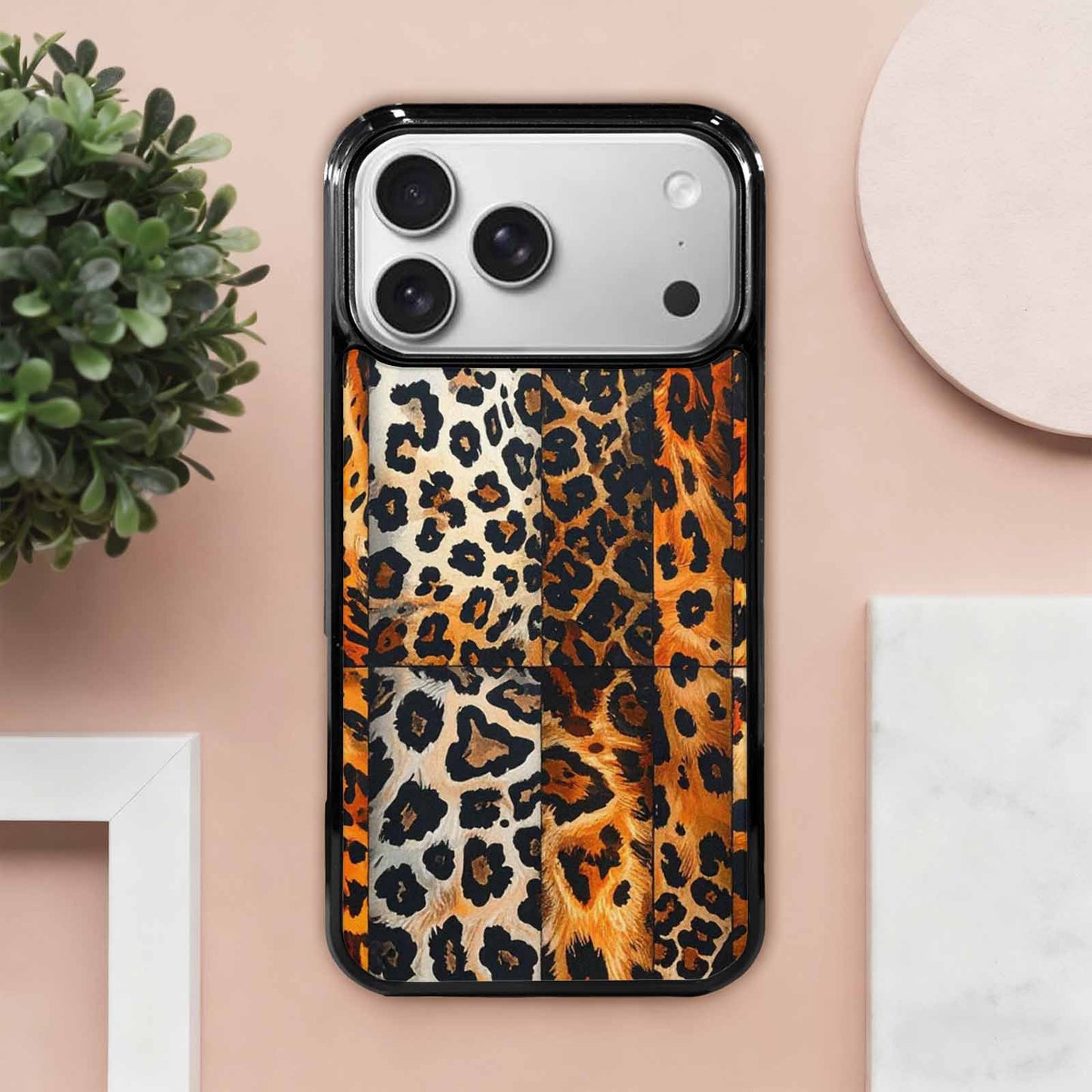 iPhone 17 Pro Max Case — Small Animal Print Pattern, Animal Print, Custom Phone Case
