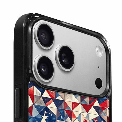 iPhone 17 Pro Max Case — Small American Flag Stars Galaxy Space, Custom Designed Case Cover