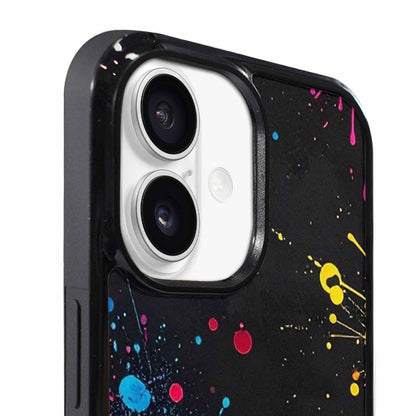 iPhone 17 Case — Small Paint Splatter Pattern, Original Art, Customized Protective Case