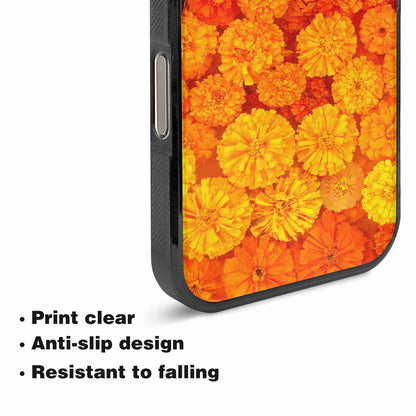 iPhone 16 Pro Case — Marigold Day Of The Dead Marigold, Original Design Phone Case