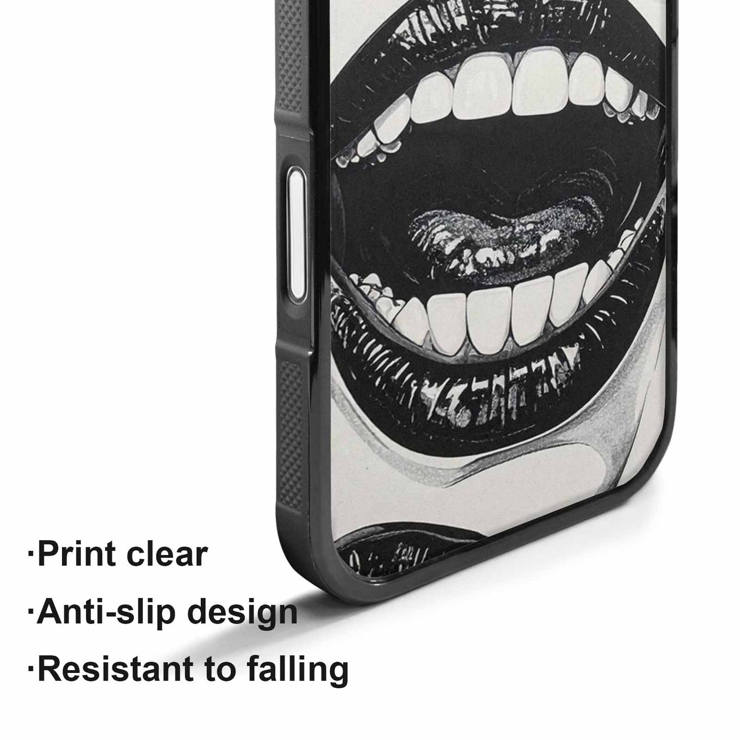 iPhone 17 Case — Googly Cartoon Mouths Cartoon Cute, Custom Made Phone Cover