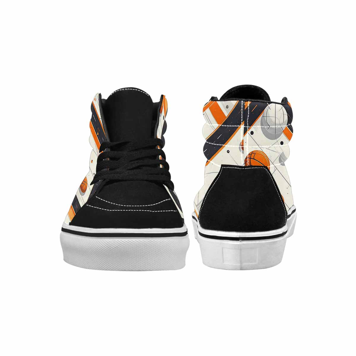 MEN'S Dark Black White Repeat White 3 Ferion