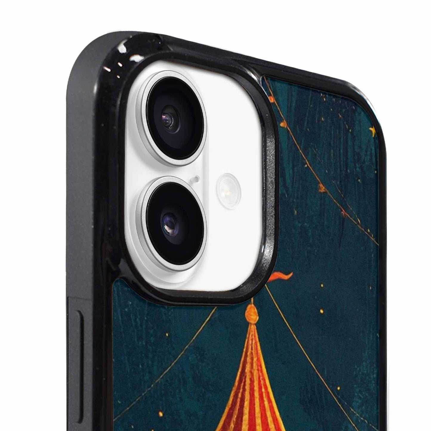 iPhone 17 Case — Vintage Circus Art Pattern Retro Vintage, Custom Designed Case Cover