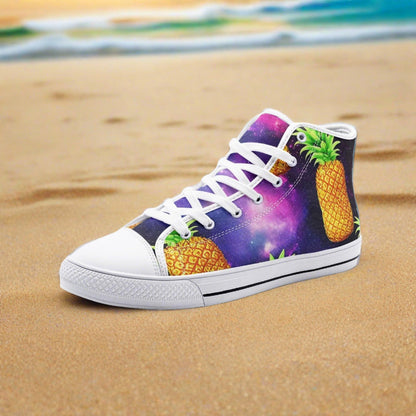 Peacock Silver Blue Wearable Bold Art - Freaky Shoes | Custom Art Sneakers