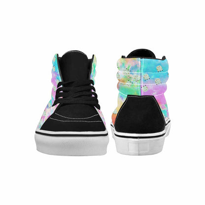 MEN'S Jennifer Schaperjohn High Top Canvas Vivid Sneakers