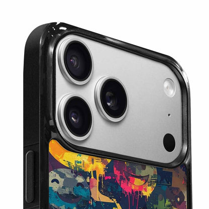 iPhone 17 Pro Case — Smiley Faces Camosmiley Faces Gd7 Camo, Personalized Phone Case
