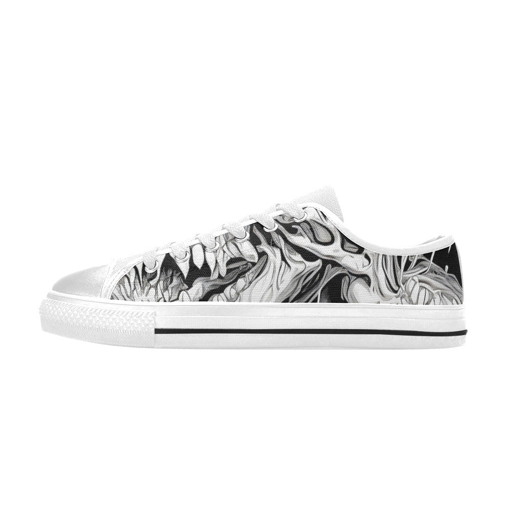 MEN'S Cc Demons Grey Canvas Dreamcore Sneakers