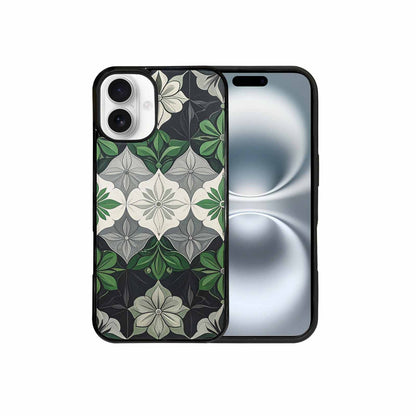 iPhone 16 Plus Case — Aromantic Flag Color Theme Small Rainbow, Custom Phone Case