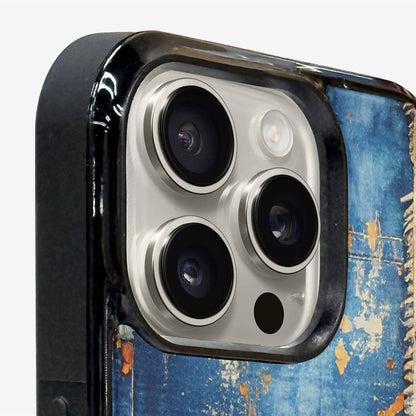 iPhone 15 Pro Max Case — Curve The Ripping Demin Tectures For, Custom Art Phone Cover