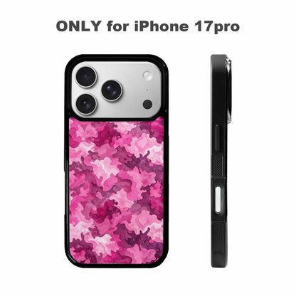 iPhone 17 Pro Case — Small Military Camouflage Blotch Pattern Camo, Custom Print Case Cover
