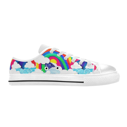 MEN'S Clouds Unicorns Art Canvas Grunge Custom Sneakers