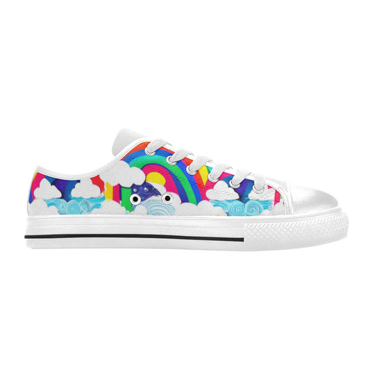 MEN'S Clouds Unicorns Art Canvas Grunge Custom Sneakers