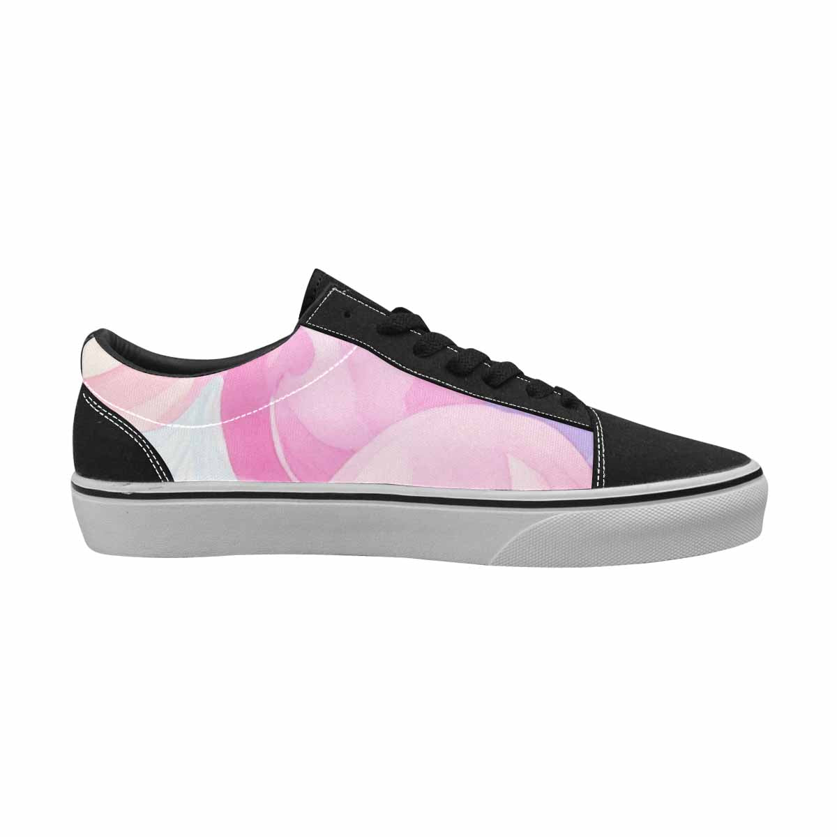 WOMEN'S Tie Dye - Canvas Lace-Up Dark Academia Custom Sneakers