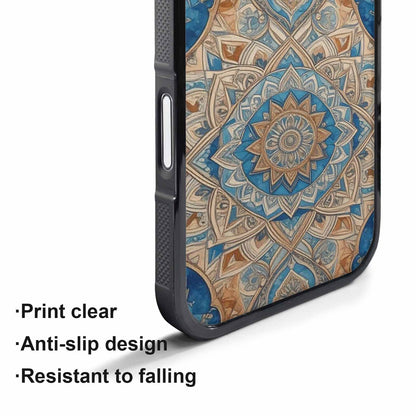 iPhone 17 Pro Case — Small Mandala Pattern Randomly Varying Floral, Custom Phone Case