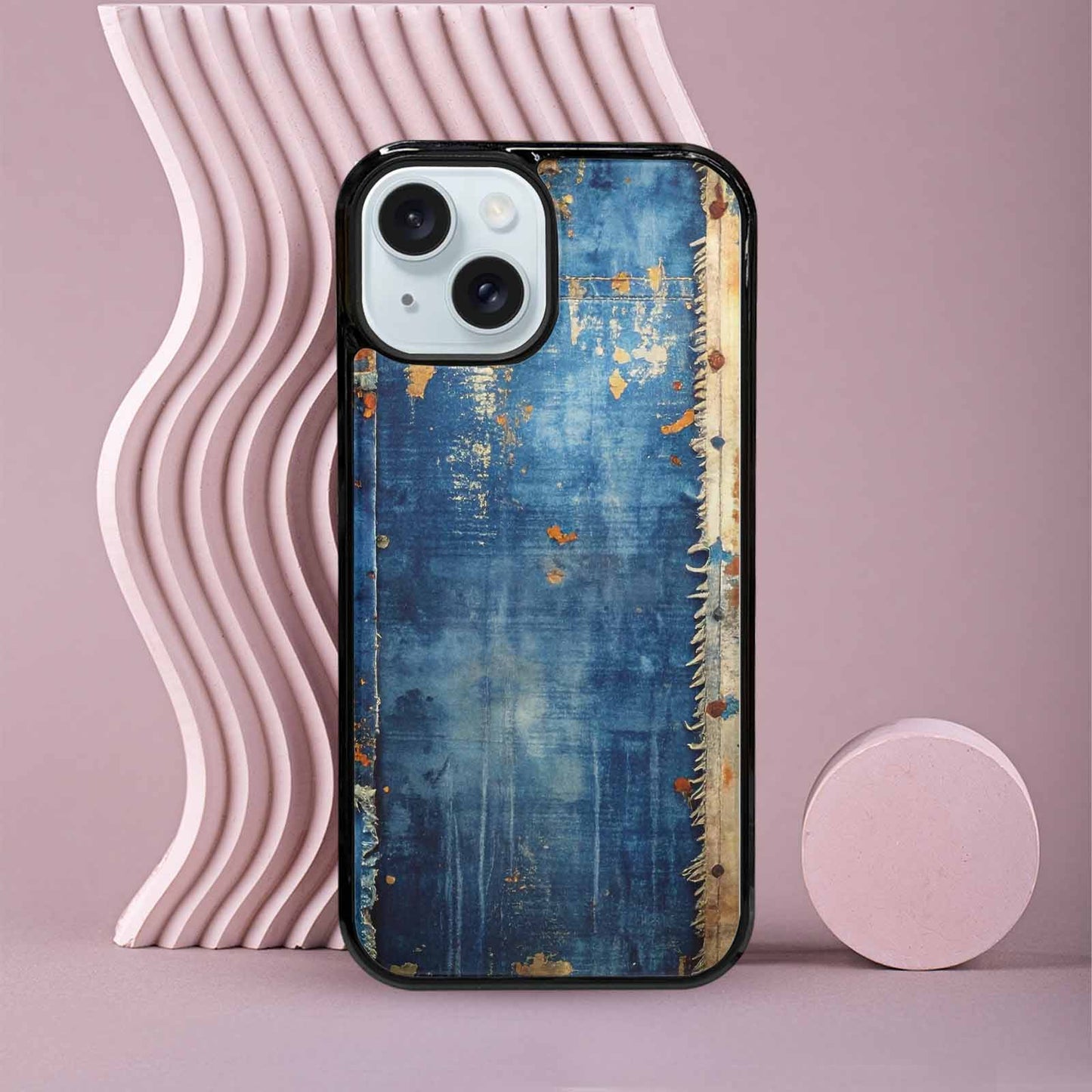 iPhone 15 Case — Curve The Ripping Demin Tectures For, Customized Protective Case