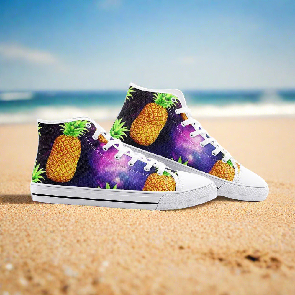 Peacock Silver Blue Wearable Bold Art - Freaky Shoes | Custom Art Sneakers