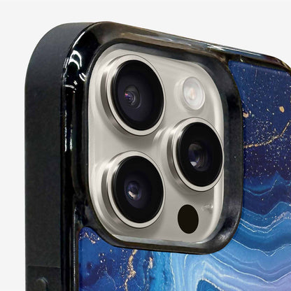 iPhone 16 Pro Case — Marble Galaxy, Original Design Phone Case