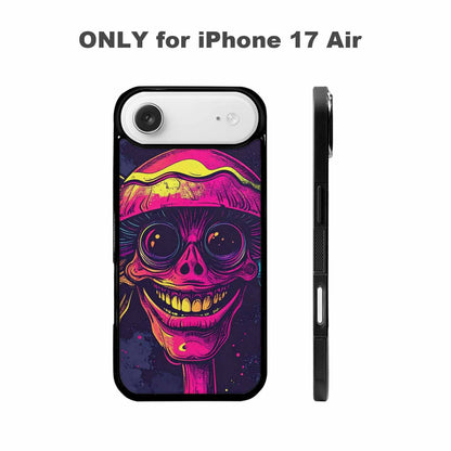 iPhone 17 Air Case — Retro Mushroom Cartoon Art Pattern Retro, Unique Phone Case Design