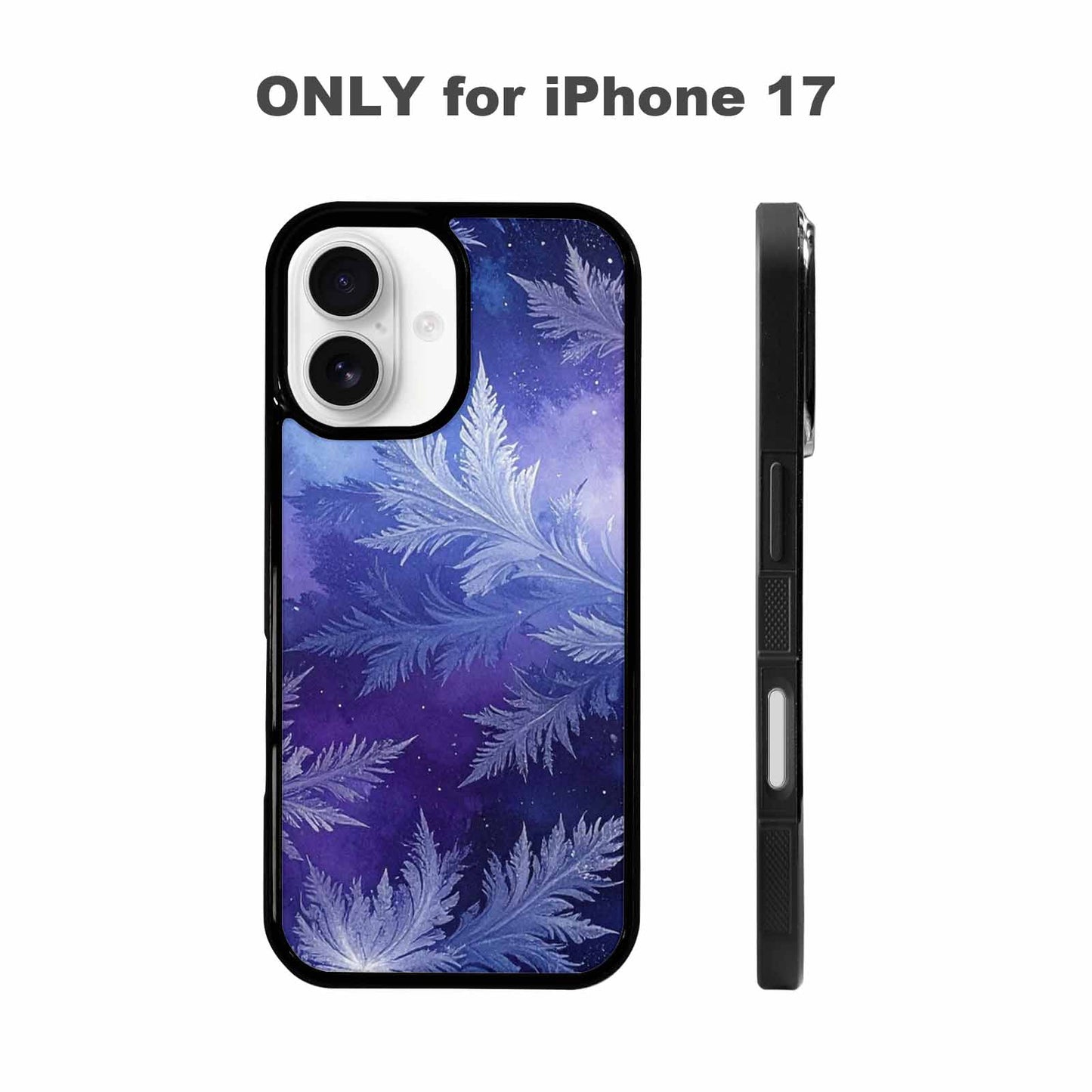 iPhone 17 Case — Seamless Tileable Pattern Of Galaxy Space, Custom Printed Phone Case