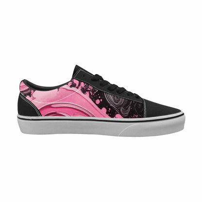 WOMEN'S Van Gogh Swirl Lace-Up Canvas Dreamcore Shoes