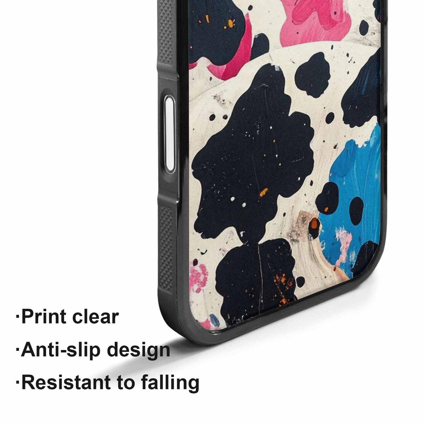 iPhone 17 Case — Small Cow Animal Print Animal Print, Personalized Phone Case