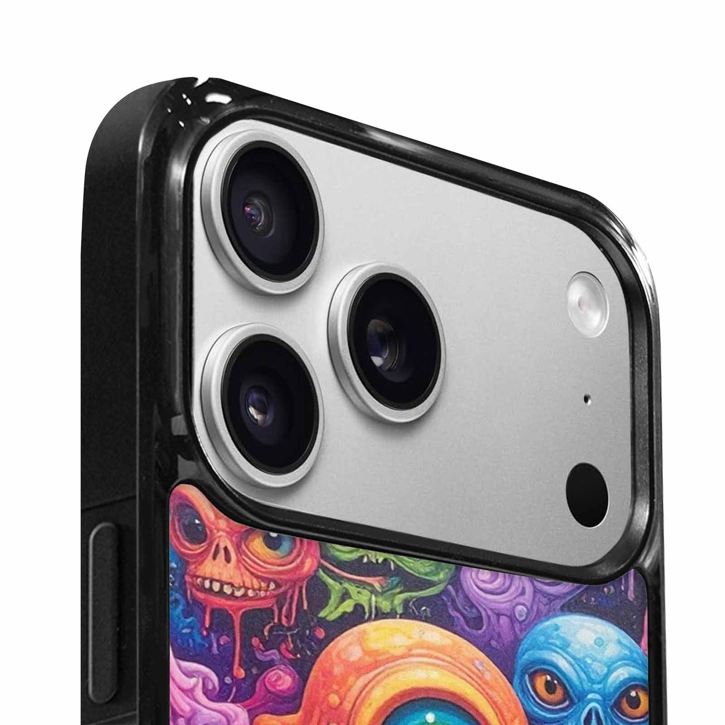 iPhone 17 Pro Max Case — Aliens Tie Dyemelting Aliens Tie Dye, Original Design Phone Case