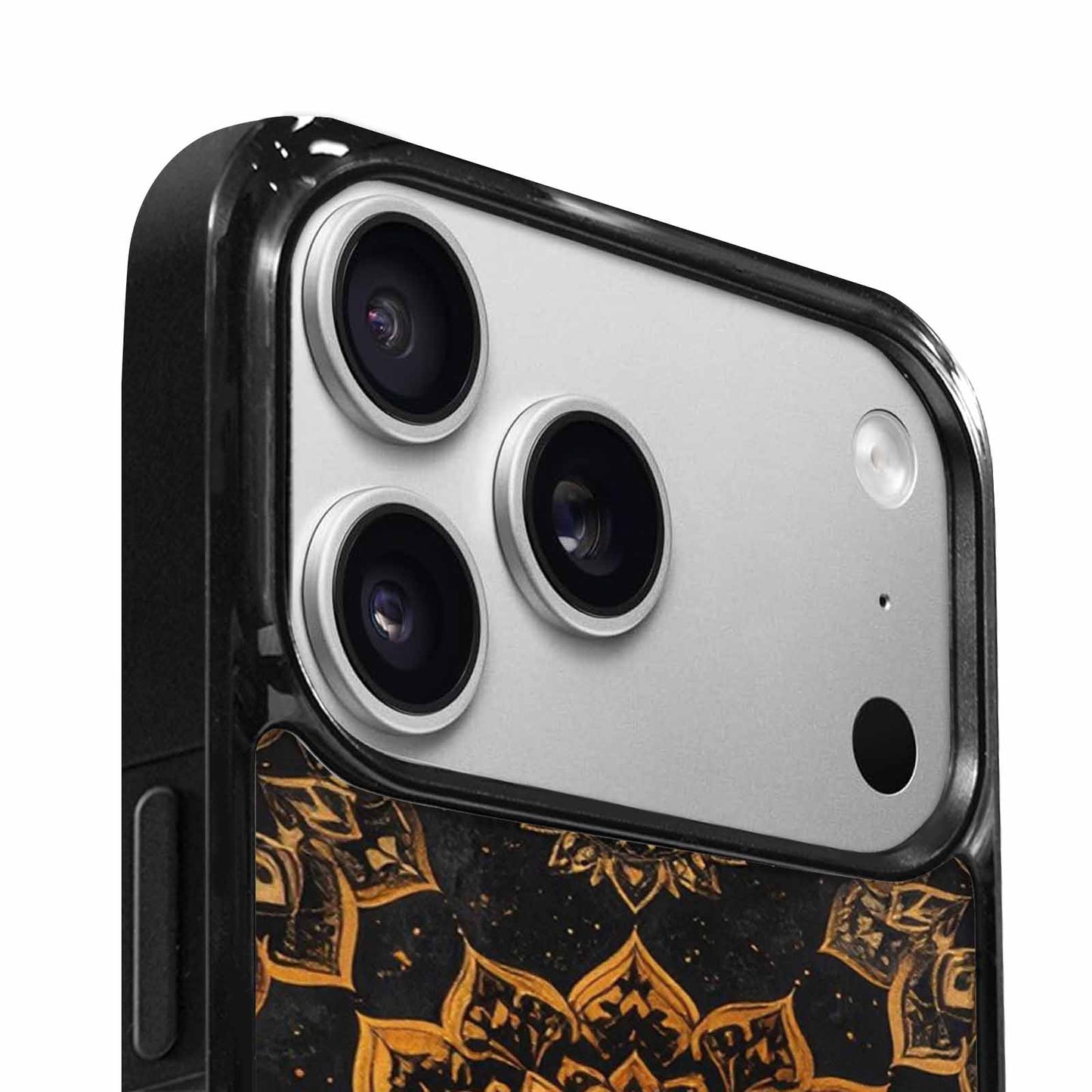iPhone 17 Pro Case — Small Mandala Pattern Randomly Varying Floral, Custom Phone Case