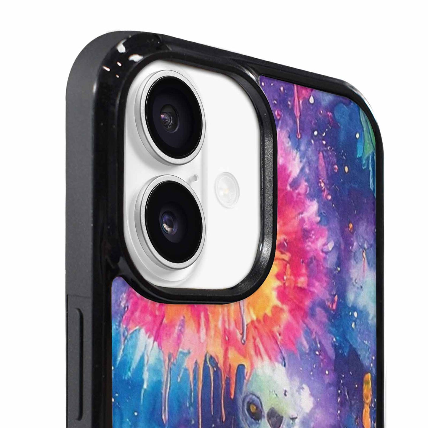 iPhone 17 Case — Aliens Tie Dyemelting Aliens Tie Dye, Custom Made Phone Cover