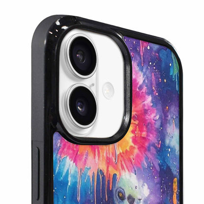 iPhone 17 Case — Aliens Tie Dyemelting Aliens Tie Dye, Custom Made Phone Cover