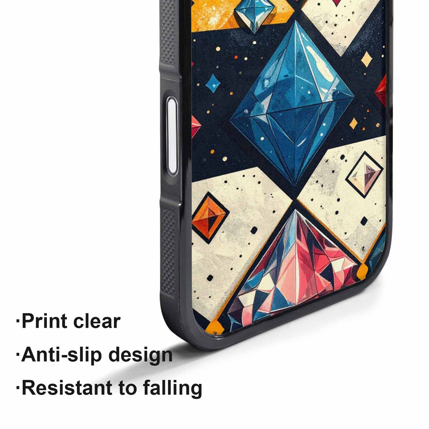 iPhone 17 Air Case — Vintage Summer Diamond Retro Vintage, Original Design Phone Case