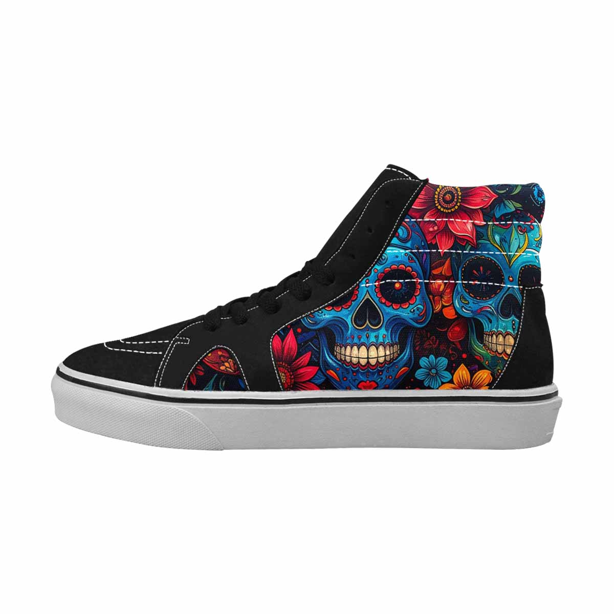 MEN'S Graffiti Skull High Top Canvas Dreamcore Sneakers