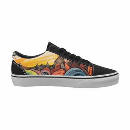 WOMEN'S Tie Lace-Up Canvas Dreamlike Custom Shoes