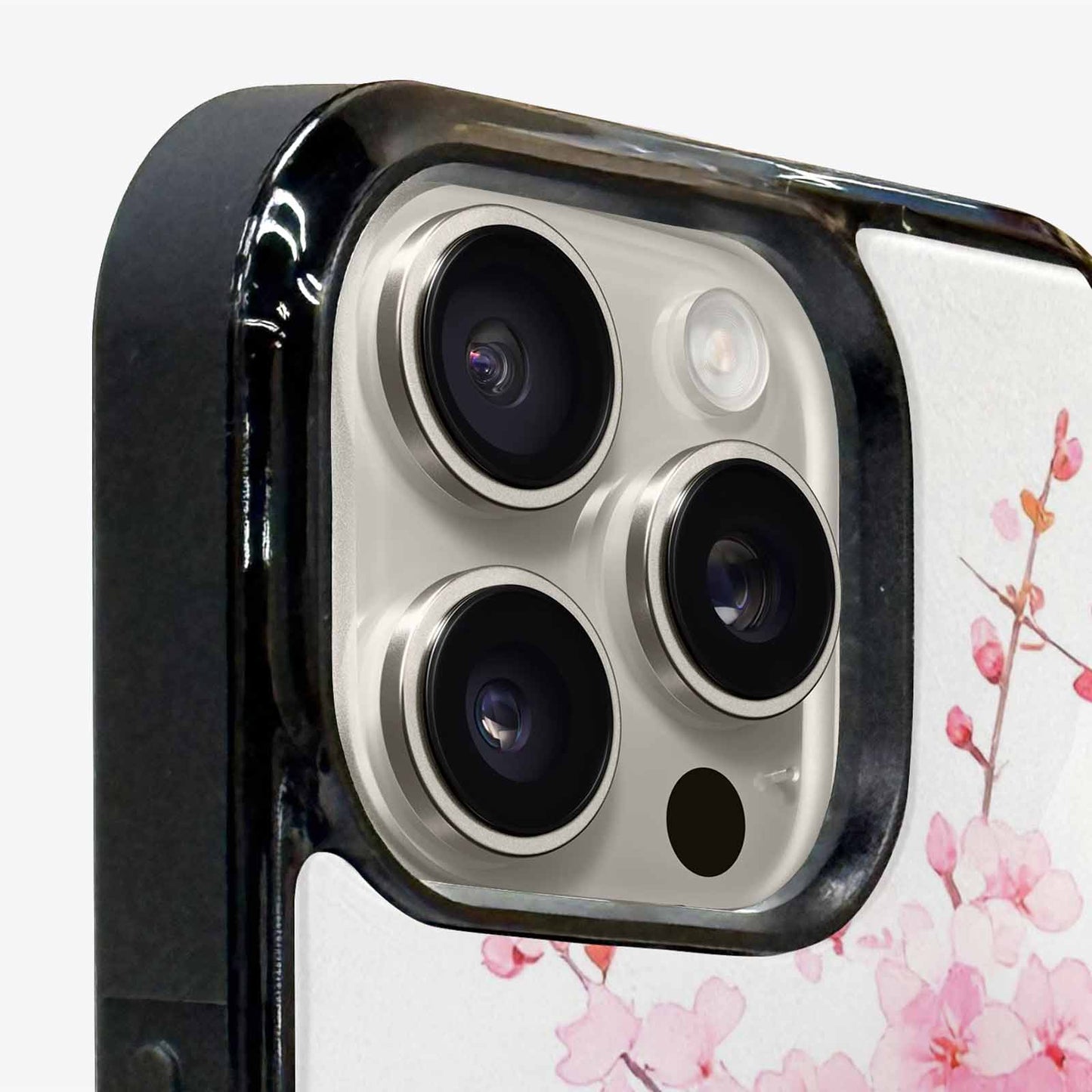 iPhone 16 Pro Max Case — Cherry Blossom Branch Cherry Blo Bir, Custom Designed Case Cover
