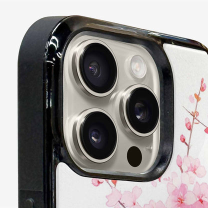 iPhone 16 Pro Max Case — Cherry Blossom Branch Cherry Blo Bir, Custom Designed Case Cover