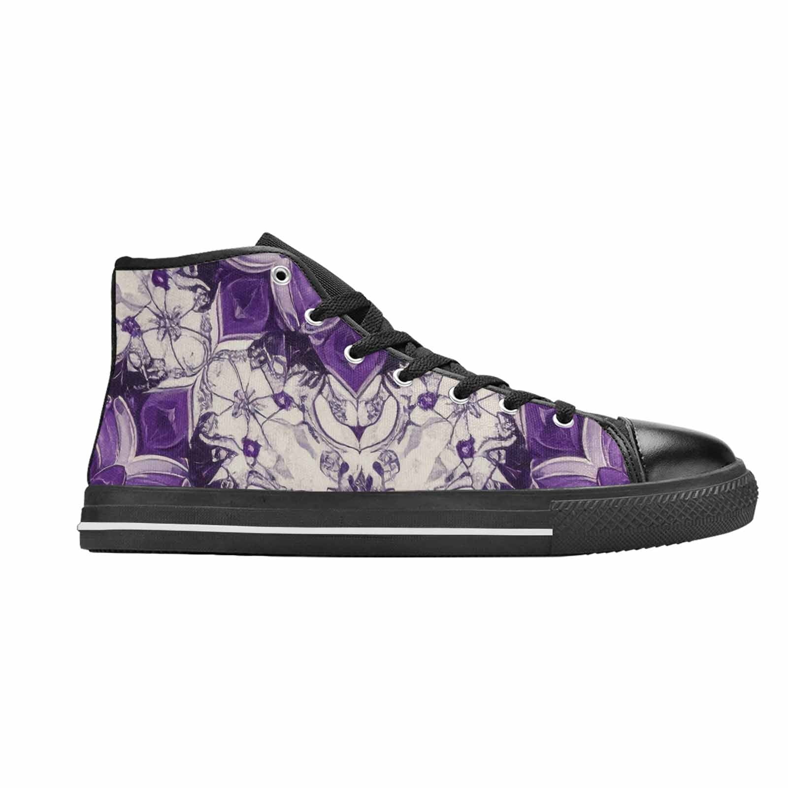 MEN'S Mandala High Top Canvas Grunge Custom Shoes