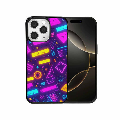 iPhone 15 Pro Max Case — 80s Retro Motif 80s Retro Motifs, Custom Made Phone Cover