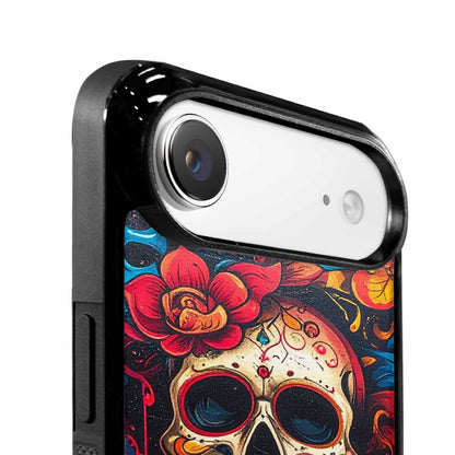 iPhone 17 Air Case — Graffiti Skull Gothic Skulls, Custom Printed Phone Case