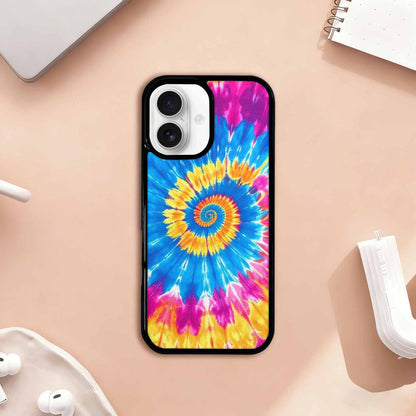 iPhone 17 Case — Tie Dye Spiral Art Tie Dye, Original Design Phone Case